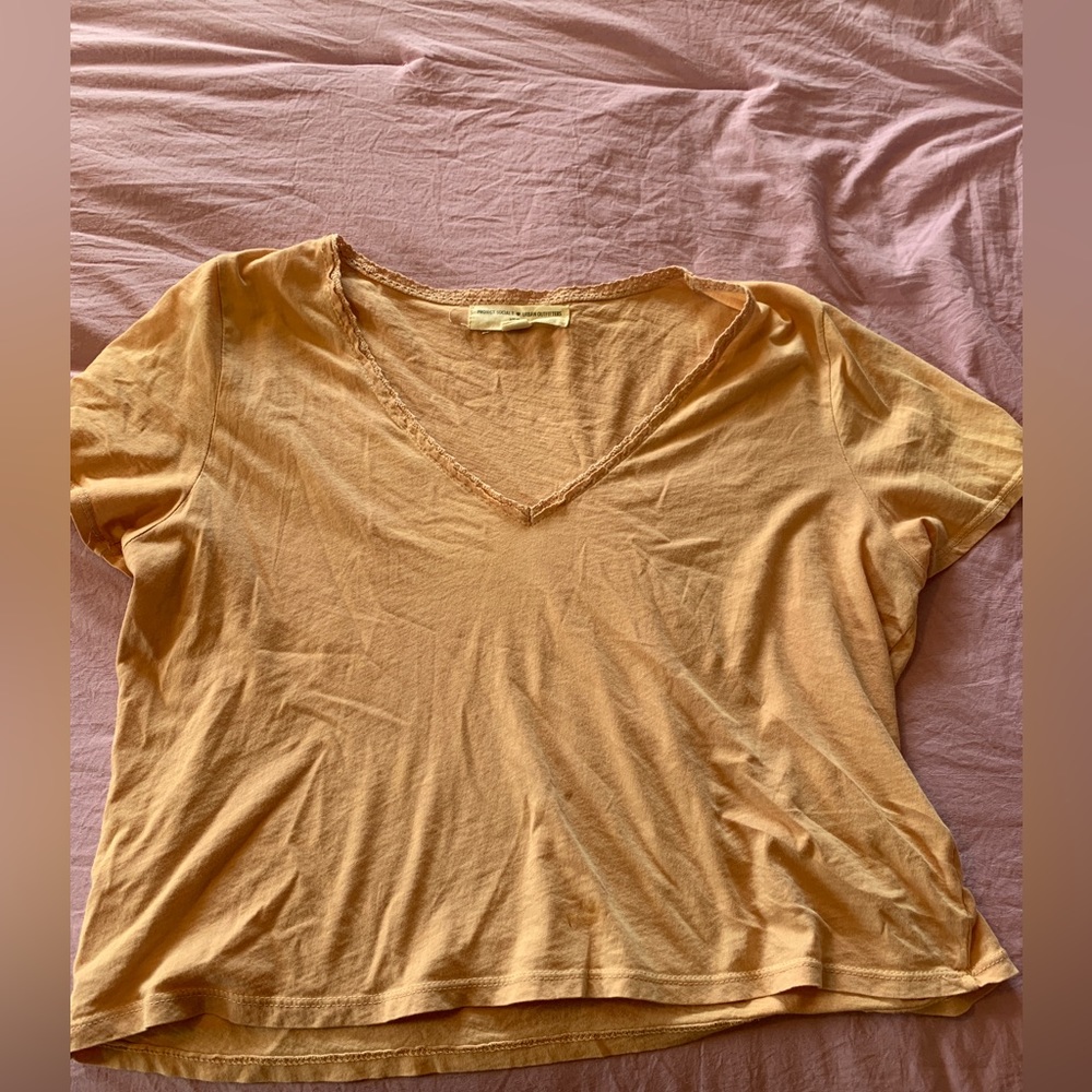 Urban outfitters tan shirt